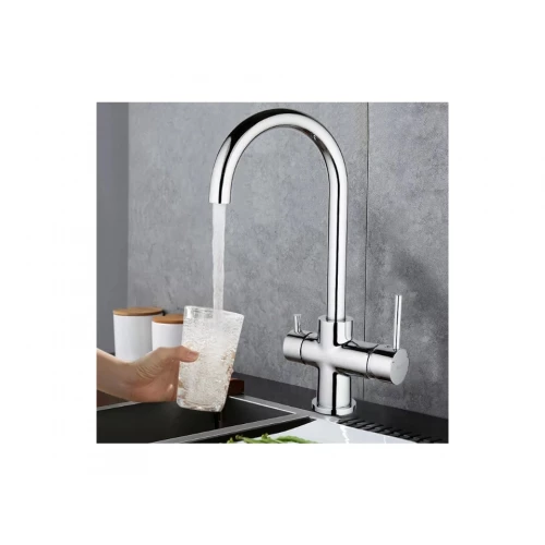 Смеситель для кухонной мойки Rossinka Z Z35-28 хром