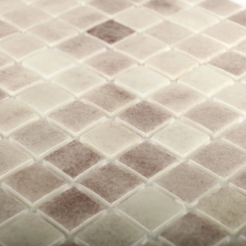 Мозаика Bonaparte Стеклянная мозаика Atlantis Grey 24х24 глянцевая серая 31,5х31,5 см