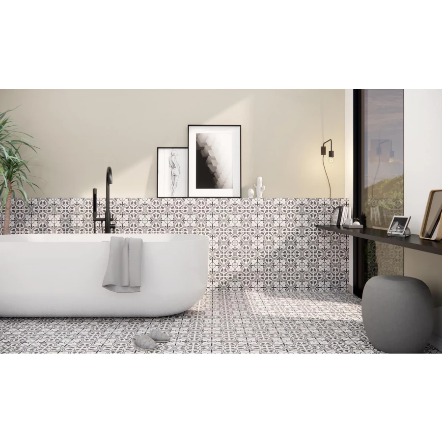 Керамогранит Prissmacer Hampton Black Pre. 45x45 см