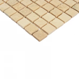 Мозаика Bonaparte Каменная мозаика Italy 15х15 матовая бежевая 30,5х30,5 см