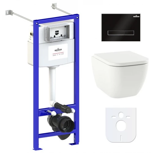 Унитаз Lavinia Boho Relfix One Rimless 77050166 (комплект 6 в 1)