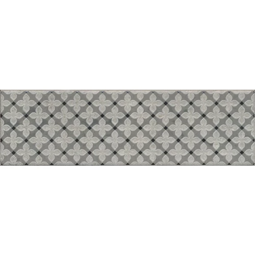Плитка настенная Kerama Marazzi Борго 2 Декор матовый серый VT\B545\9051 28,5х8,5 см