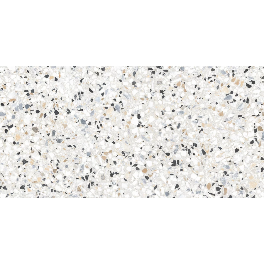 Керамогранит ALMA Ceramica Terrazzo лаппатированный 2 шт в уп 45,5 м в пал GFA114TRZ07L 114х57х0,75 см