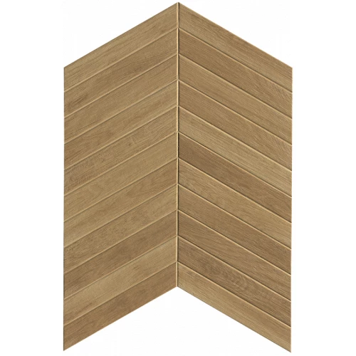 Керамогранит Fap Ceramiche Roots Gold Chevron Matt R9 fQNP 45х7,5 см