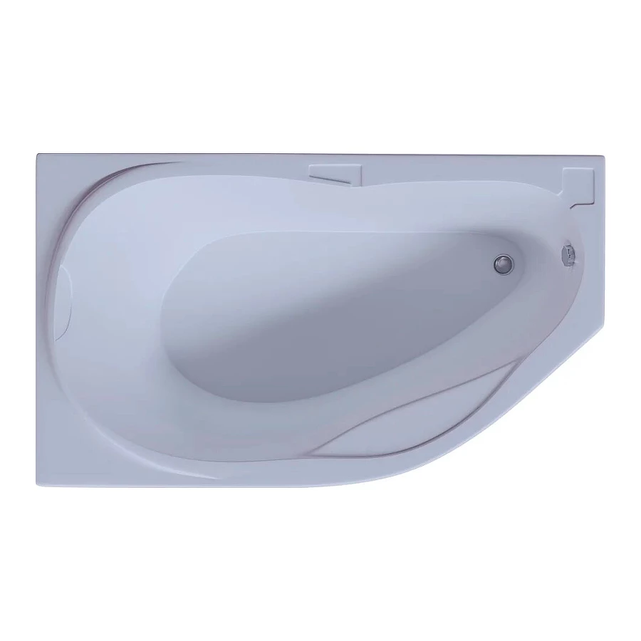 Акриловая ванна Акватек Таурус 4 левая с фронтальным экраном TAR170-0000084 170х100 см