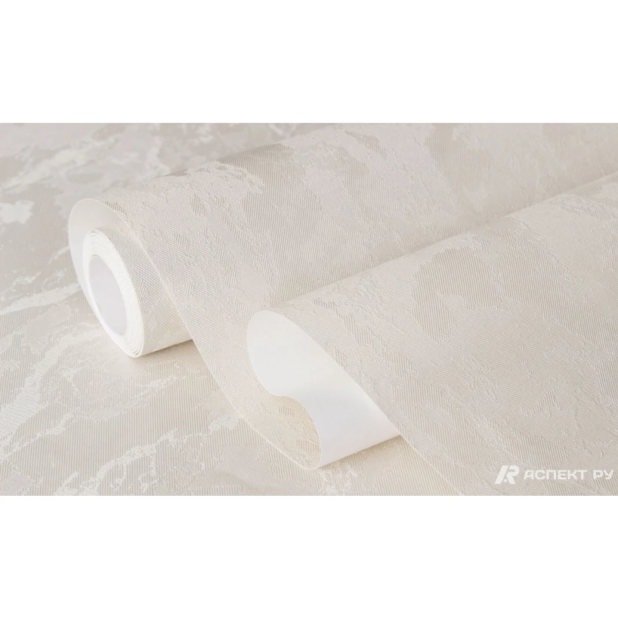 Обои флизелиновые Аспект Шёлк Белый 30257-12 1,06х10,05 м