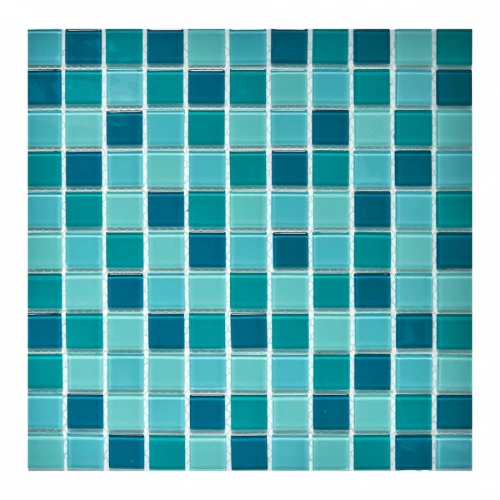 Мозаика из стекла Pixel mosaic Crystal Glass чип 25х25 мм сетка Pix006 30х30 см