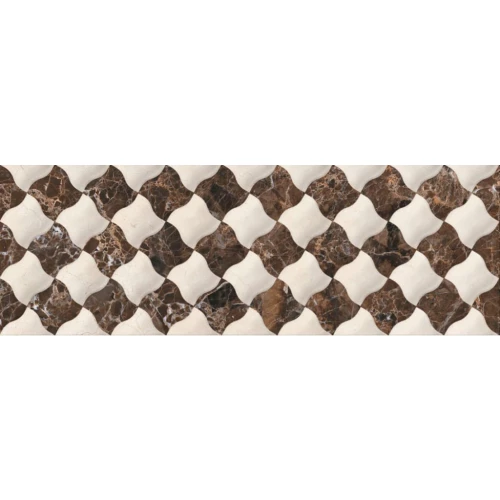 Декор Click Ceramica Clasic Decor Dark CLC000003 75х25 см