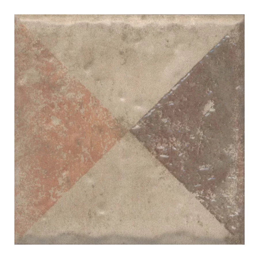 Плитка настенная Kerama Marazzi Спартель 4 Декор матовый бежевый KMD3STA040GN 9,8x9,8 см