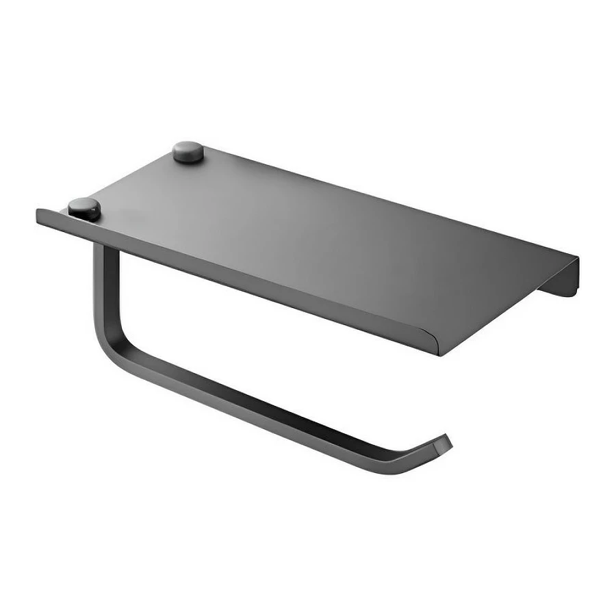 Держатель Haiba для туалетной бумаги оружейная сталь HB330-3