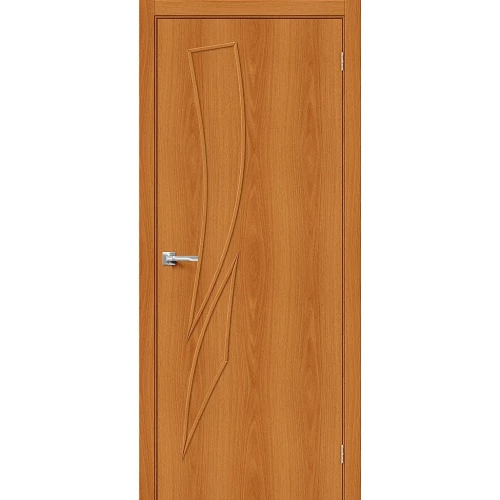 Межкомнатная дверь Bravo 8Г 200x80 экошпон Direct полотно глухое цвет Л-12 (МиланОрех)