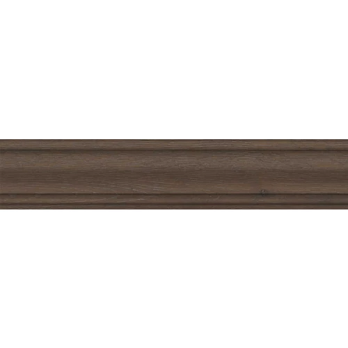 Плинтус Kerama Marazzi Тровазо матовый коричневый тёмный SG7329/BTG 39,8x8 см