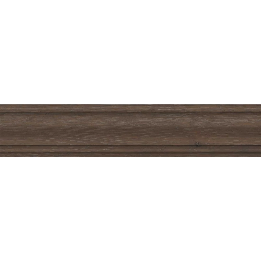 Плинтус Kerama Marazzi Тровазо матовый коричневый тёмный SG7329/BTG 39,8x8 см