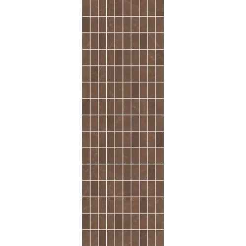Декор Kerama Marazzi Низида мозаичный коричневый MM12099 25х75