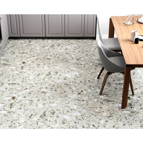 Керамогранит Eurotile Ceramica Aglomerat GP Graphite матовый серый 41,2x41,2 см