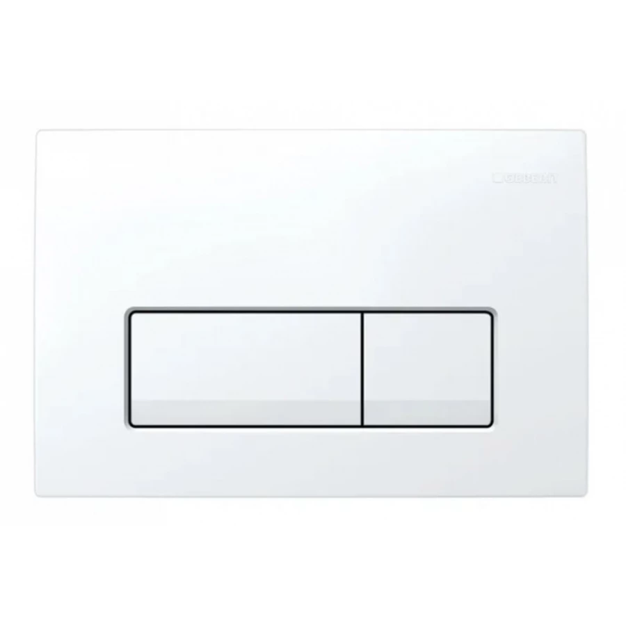 Смывная клавиша Geberit Delta 50 для двойного смыва Альпийский белый 115.119.11.1