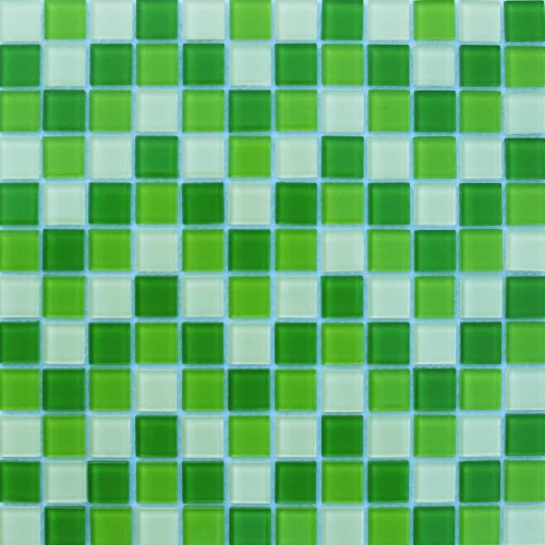 Мозаика Louis Valentino Стекло микс 23LSM зеленый 30х30 см