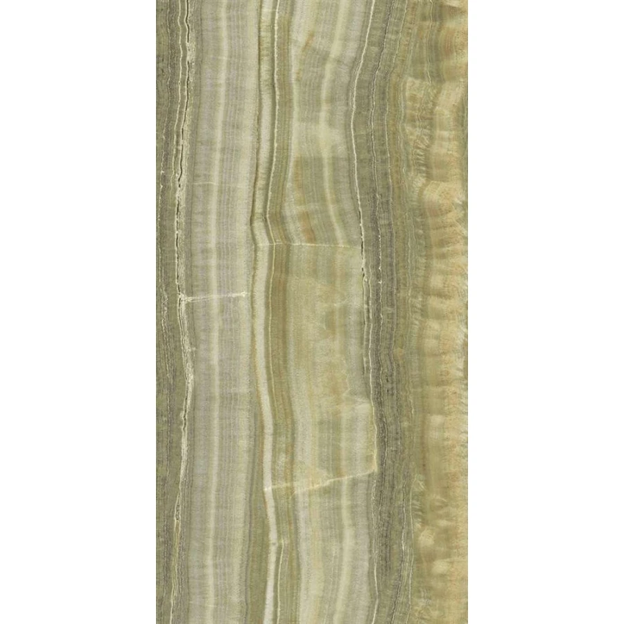 Керамогранит Ariostea Ultra Onici Green Onyx Vein Cut Lucidato Shiny 6 мм uo6l300558 300х150 см