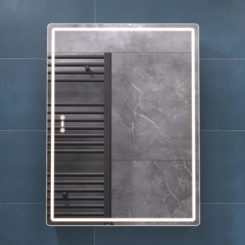 Зеркало шкаф Vigo Geometry Step 600 навесной 301 59.7x79 см