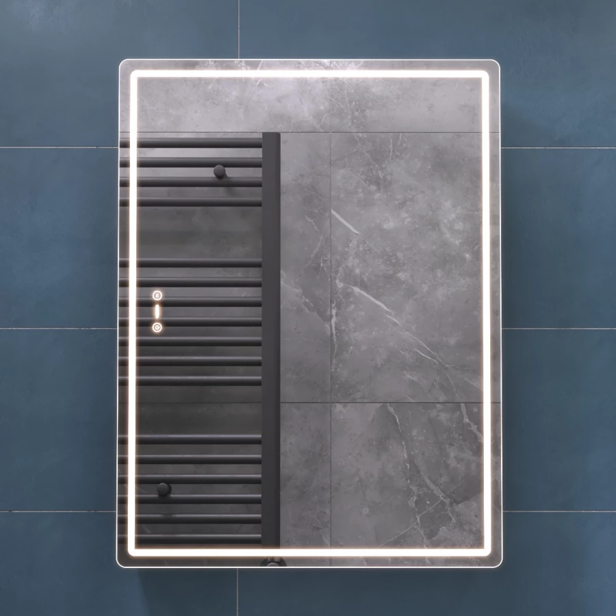 Зеркало шкаф Vigo Geometry Step 600 навесной 301 59.7x79 см