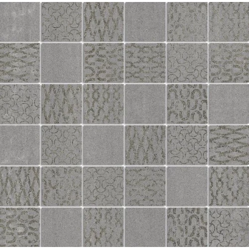 Керамогранит Kerama Marazzi Про Дабл Декор мозаичный матовый темно-серый DD201020\MM 30x30 см