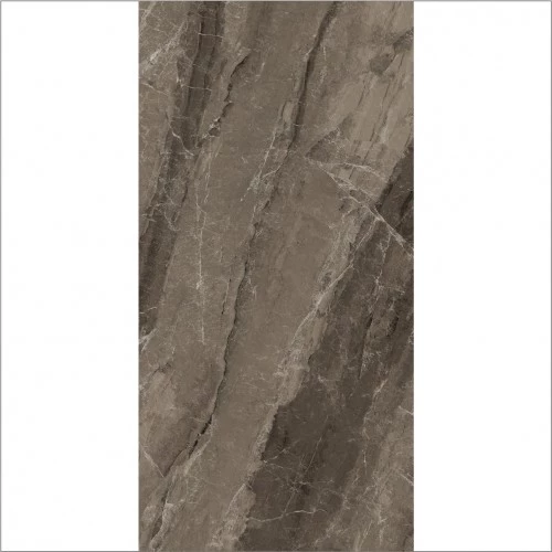 Керамическая плитка Bonaparte Portland Dark Pol коричневая PM48007B 80х40 см