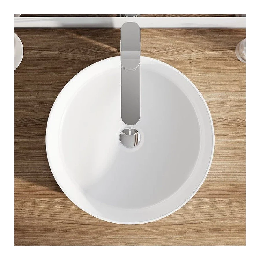 Керамический умывальник Ravak Uni 400 B Slim белый XJX01140003