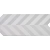 Плитка настенная Harmony Peronda Фолд Вхите / Fold White матовая белая 37885 38х15 см