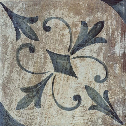 Плитка настенная Kerama Marazzi Довиль 3 Декор глянцевый серый VT\A232\1146 9,8x9,8 см