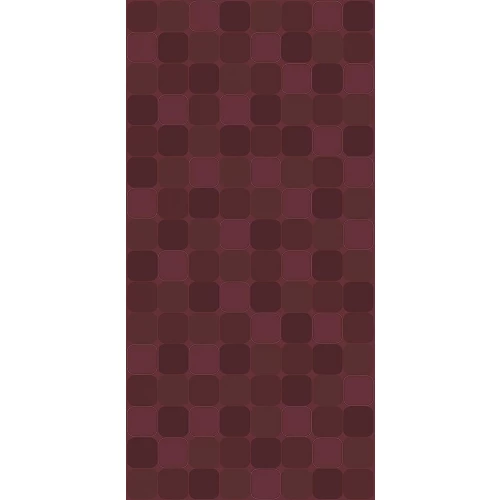 Вставка Creto Mono Quadra wine 30х60 см