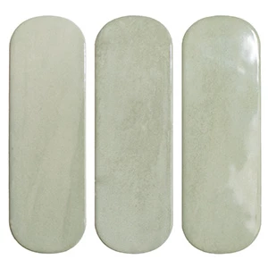 Плитка настенная DNA Calema Oval Tea Gloss глянцевая салатовая 16х5,2 см