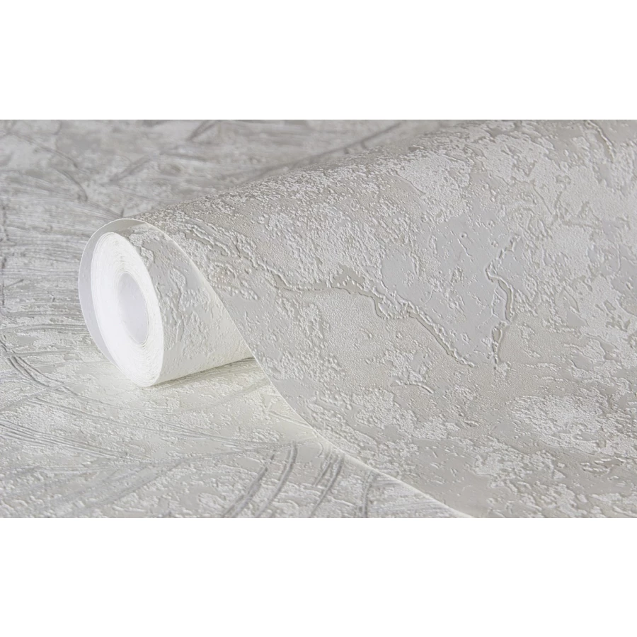 Обои флизелиновые Аспект Deluxe Фиджи белые 70346-11 1,06х10,05 м