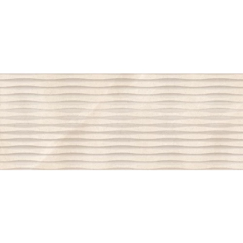 Плитка настенная Porcelanosa Лиместоне Марфил Фиуме / Limestone Marfil Fiume матовая бежевая 100381301 150х59,6 см