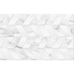 Плитка настенная Gracia Ceramica Нова низ 02 матовая белая 010100001572 40х25 см