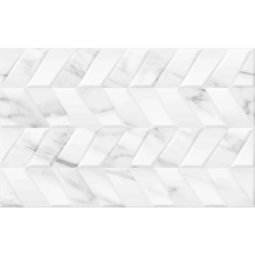 Плитка настенная Gracia Ceramica Нова низ 02 матовая белая 010100001572 40х25 см