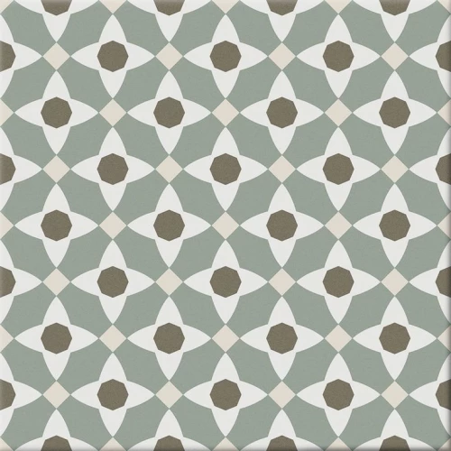 Керамогранит Cifre Hidra Manila Warm матовый зеленый CFR000068 20х20 см