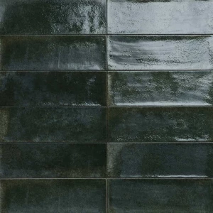 Плитка настенная Mainzu Village Evergreen матовая зеленая 30х10 см