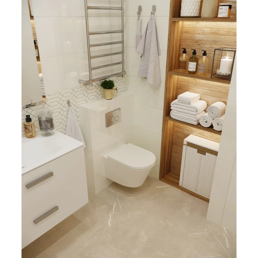 Унитаз Lavinia Boho Relfix Biore Compacto Rimless 75110169 (комплект 7 в 10)