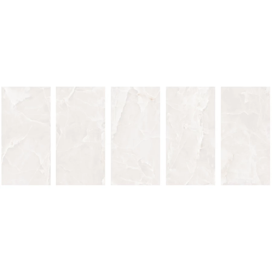 Керамогранит Staro Luna Rossa Onyx Elegant Cloud Satin полуматовый белый 48944242 120х60 см