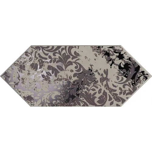 Плитка настенная Kerama Marazzi Каламита 3 Декор матовый серый VT\B523\35030 34х14 см