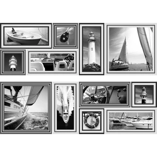 Декор Mallol Genova Decor Memories Gris-2 MLL000010 75х50 см