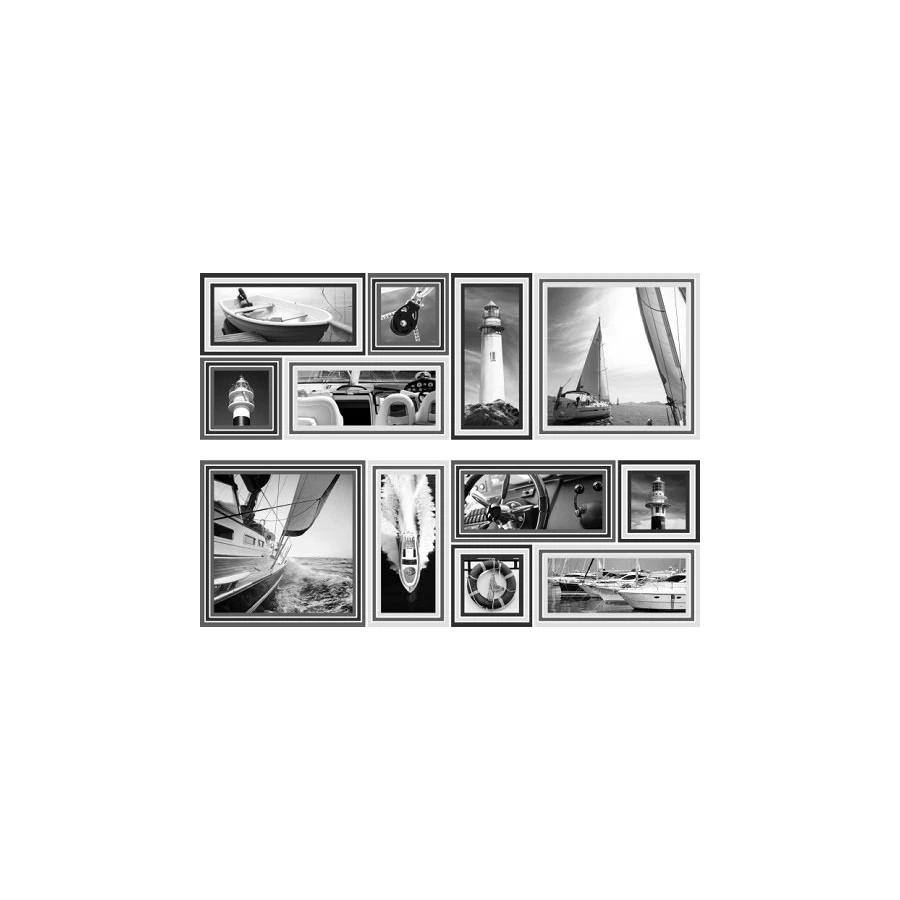 Декор Mallol Genova Decor Memories Gris-2 MLL000010 75х50 см