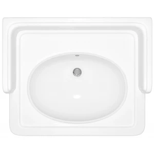 Раковина Kerama Marazzi Pompei подвесная мебельная 60 белая глянцевая PO.wb.60