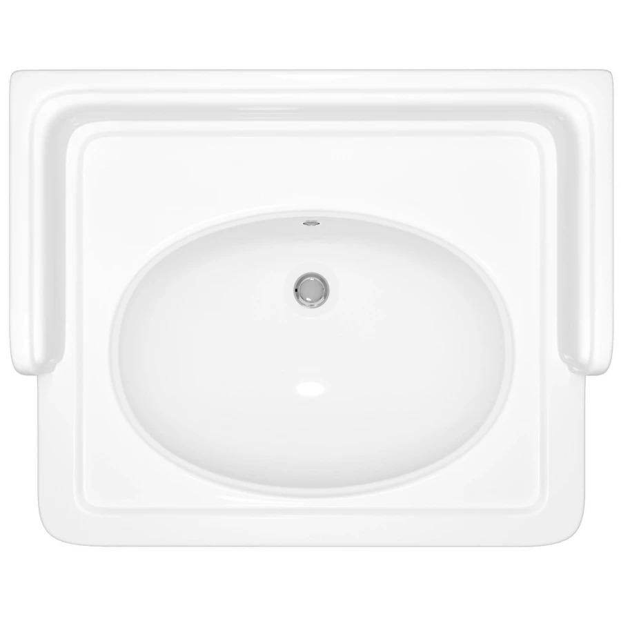 Раковина Kerama Marazzi Pompei подвесная мебельная 60 белая глянцевая PO.wb.60