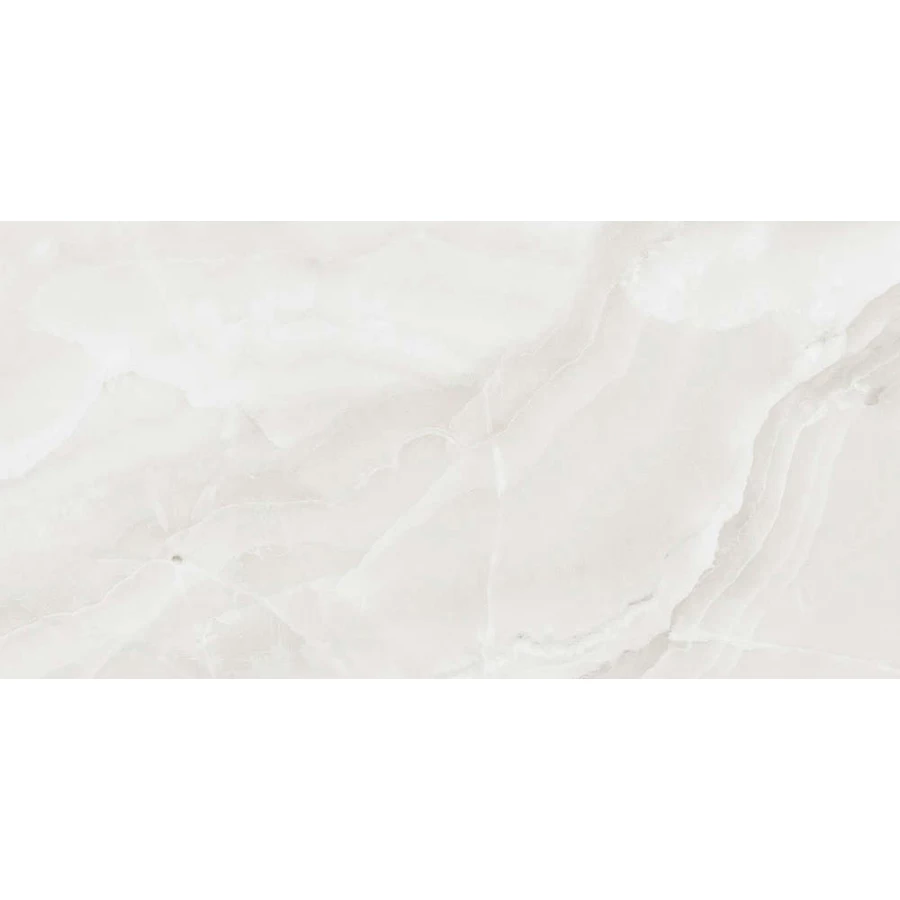 Керамогранит Staro Luna Rossa Onyx Pearl Satin матовый светло-серый 1237986 120х60 см