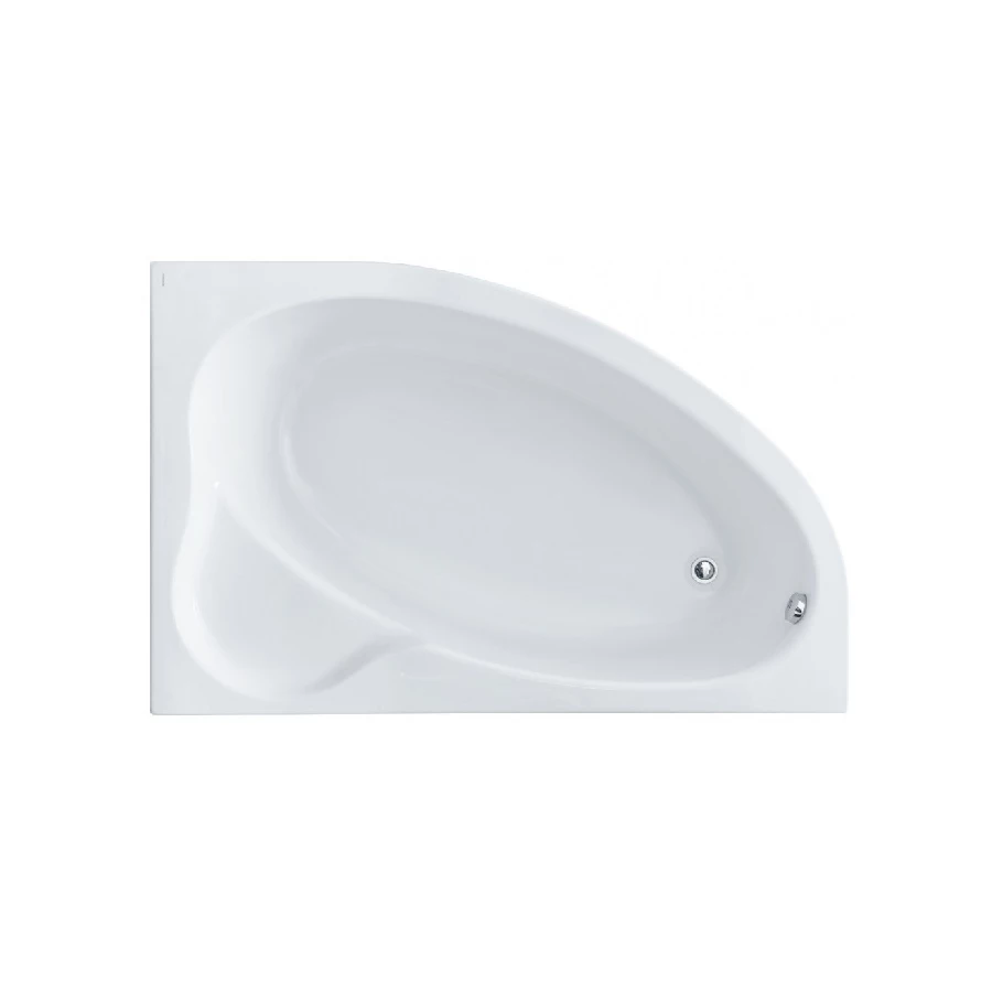 Ванна акриловая Santek Эдера правосторонняя белая 1.WH50.1.663 170х100 см