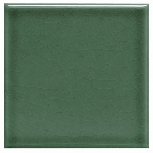 Плитка керамическая Adex Модерниста Лисо ПБ C/C Верде Осcуро / Modernista Liso PB C/C Verde Oscuro глянцевая зеленая ADMO1023 15х15 см