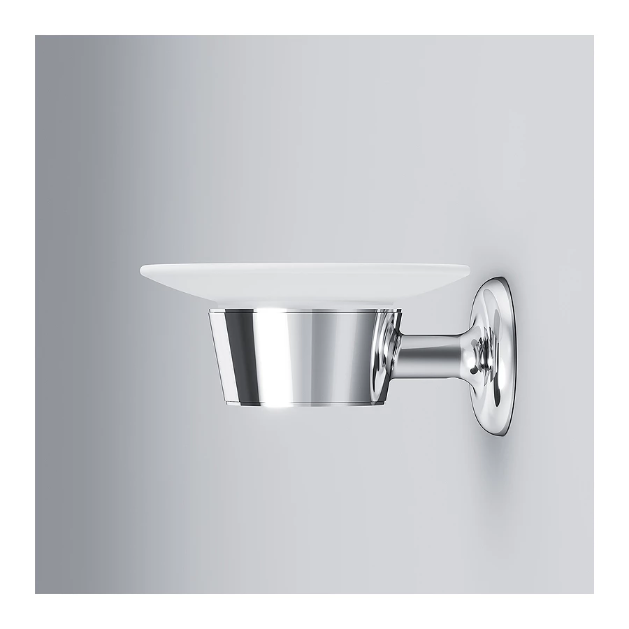 Мыльница стеклянная с настенным держателем Am Pm Like A8034200