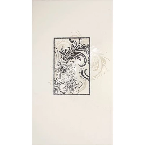 Декор Lasselsberger Ceramics Азур белый 1645-0047 25*45 