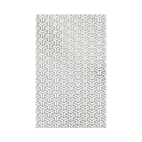 Декор Kerama Marazzi Ломбардиа белый 25x40